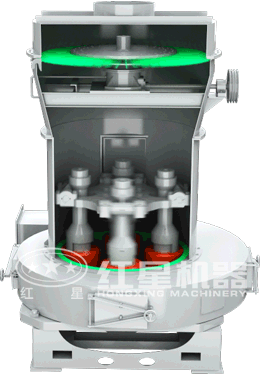 2000目超細磨粉機內(nèi)部精細結構展示