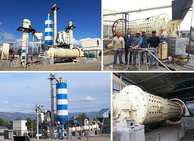 球磨機國外工作現(xiàn)圖一