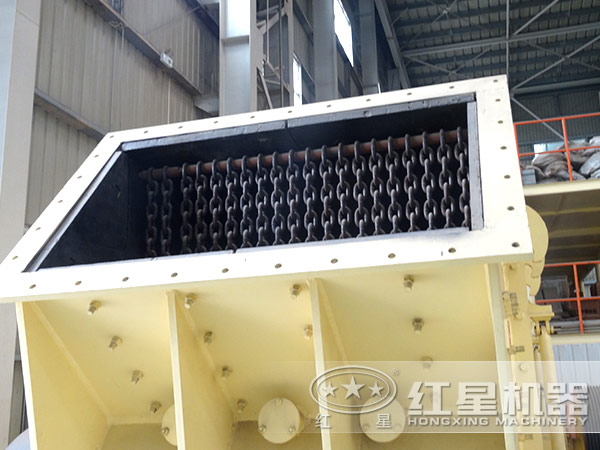 單端破碎機進(jìn)料口大