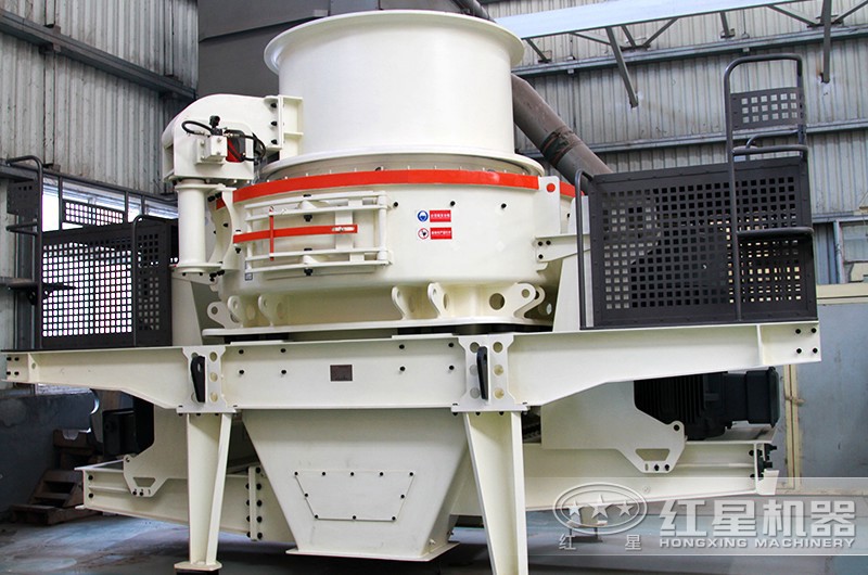 風化砂制砂機側面圖