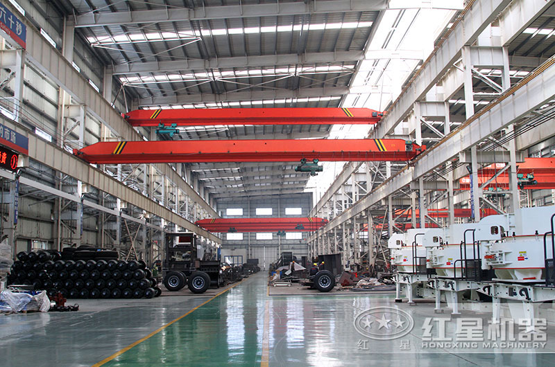 紅星機(jī)器制砂機(jī)車間